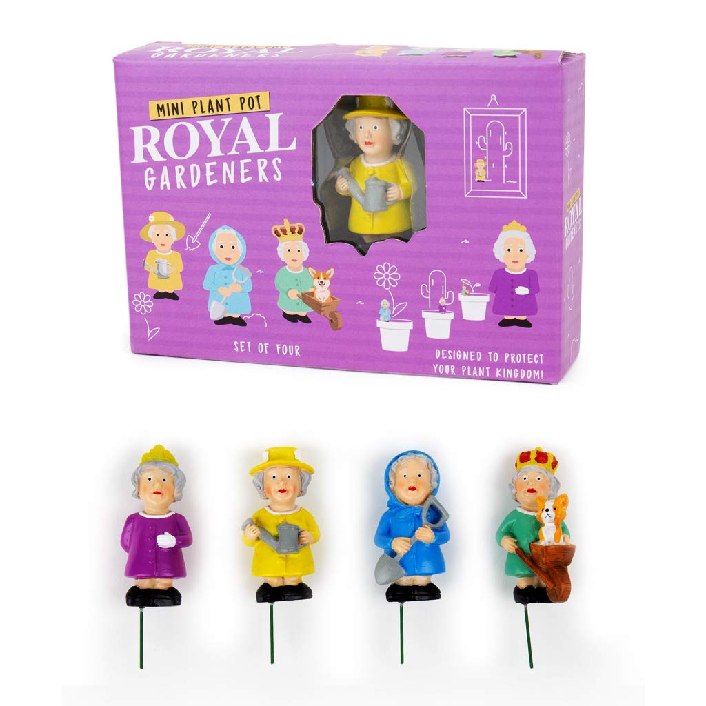 Amazon.com: Gift Republic Royal Family Plant Markers - Set of 4